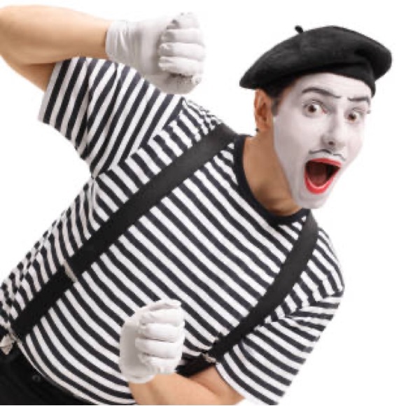 Free!! New! Gloves Mime Theater - Picture 1 of 7